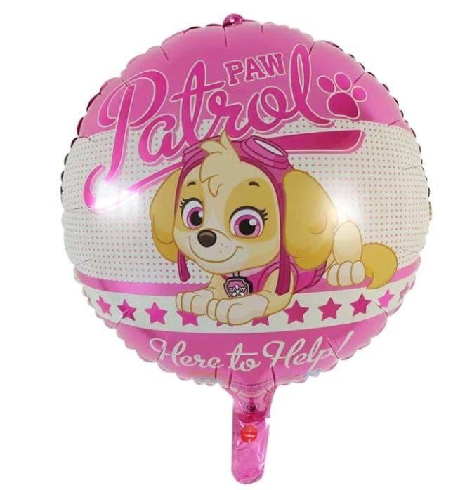 Фольгована кулька Щенячий Патруль Скай кругла 45см (18")
