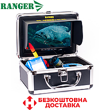 Підводна камера для риболовлі відеовудочкка із записом відео Ranger Lux Record 30m 7″ батарея 4500 mAh