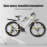 Настінний тримач для велосипеда Сталь. Кріплення для зберігання велосипеда, фото 3