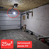 Світлодіодна лампа LED, лампочка з акумулятором 1 x 18650 15w цоколь E27, фото 5