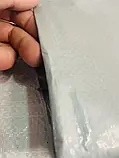 Тент від дощу і снігу "Grey" 100g\m², 4х6м. Ламінований з кільцями. Пологи., фото 2