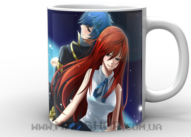 Кружка фейрі тейл Ерза і Грей купити Кружка фейрі тейл Ерза і Грей купити