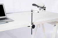 Ergorest 331 Белый (made in Finland) - 3-D эргономичная опора локтей (подлокотник) с удлинителем регулировки высоты