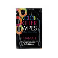 Серветка для видалення фарби з шкіри Framar Kolor Killer Wipes,1 штука (99016)