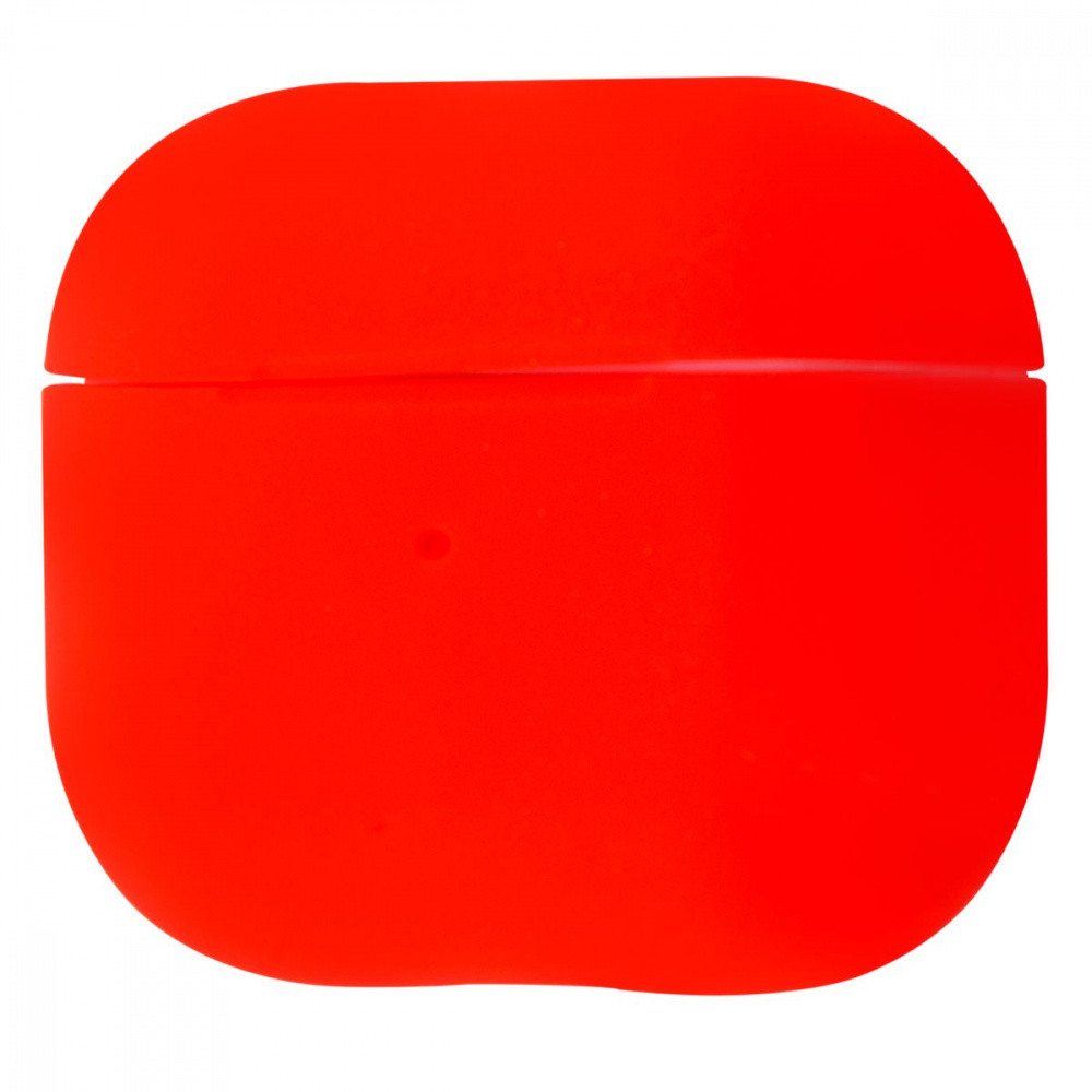 Чехол Silicone Case Slim for AirPods 3 white red, фото 1