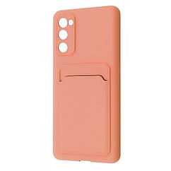 Чехол WAVE Colorful Pocket Samsung Galaxy S20 FE (G780F) pale pink