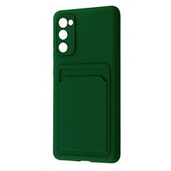 Чехол WAVE Colorful Pocket Samsung Galaxy S20 FE (G780F) dark green