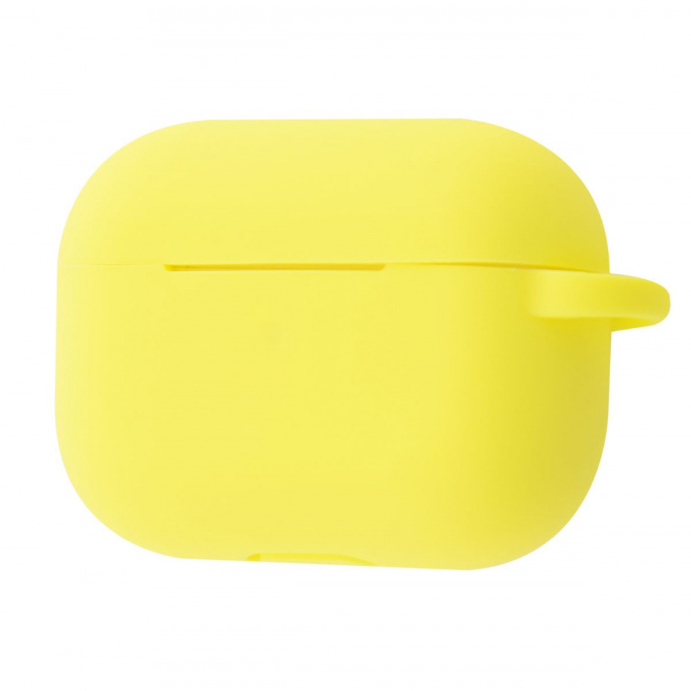 Чехол Silicone Shock-proof case for Airpods Pro yellow, фото 1