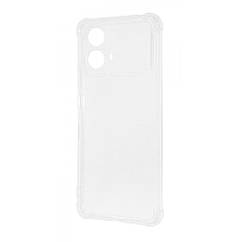Чехол WXD Силікон 0.8 mm HQ Motorola Moto G34 clear