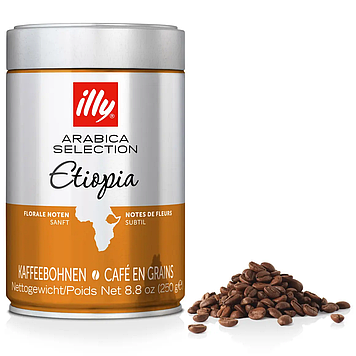 Кава Illy Monoarabica Ethiopia Зерно (7096) 250г