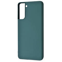 Чехол WAVE Colorful Case (TPU) Samsung Galaxy S21 Plus (G996B) black forest green
