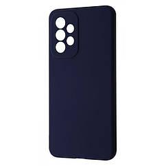 Чехол WAVE Full Silicone Cover Samsung Galaxy A33 (A336B) midnight blue