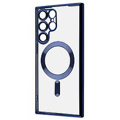 Чехол WAVE Metal Color Case with Magnetic Ring Samsung Galaxy S22 Ultra midnight blue