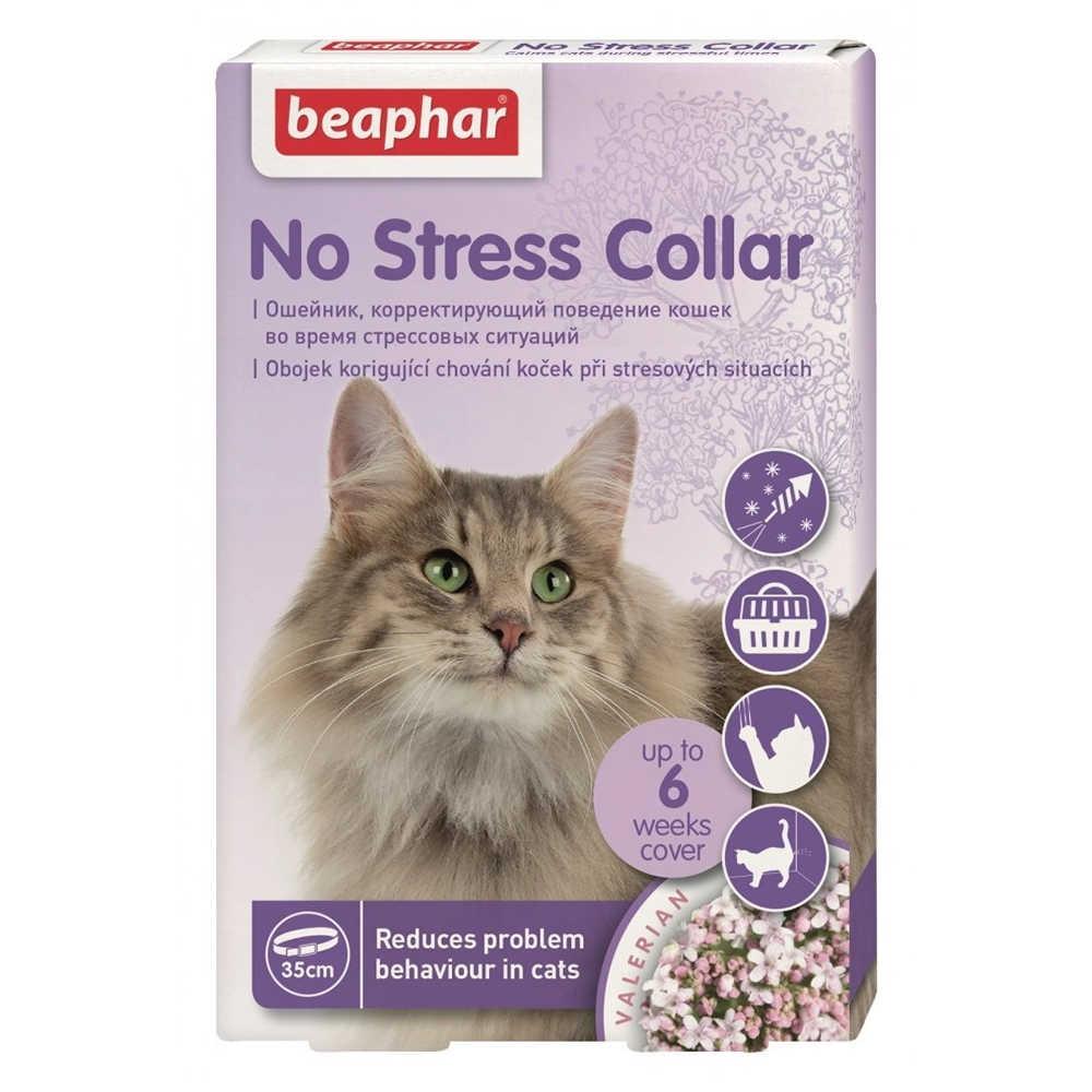 Нашийник антистрес Beaphar No Stress Collar Cat для зняття стресу і корекції поведінки у котів, 35 см (13228), фото 1