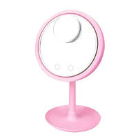 Кругле дзеркало з підсвічуванням та вентилятором Beauty Breeze Mirror