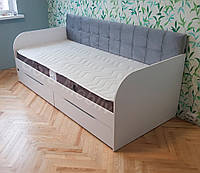 Односпальне ліжко з висувними ящиками "Л-7"
