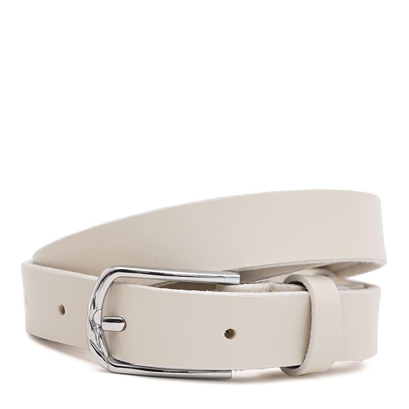 Жіночий шкіряний ремінь Borsa Leather 100v1genw71-c.beige