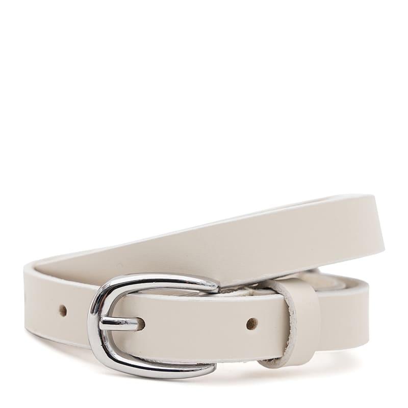 Жіночий шкіряний ремінь Borsa Leather 110v1genw57-c.beige