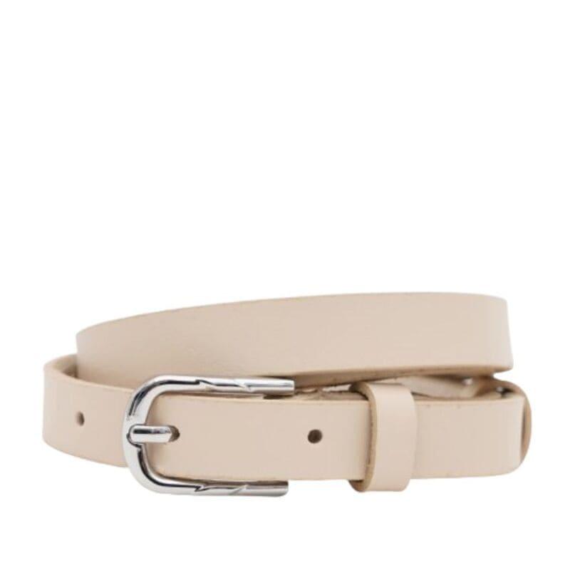 Жіночий шкіряний ремінь Borsa Leather 110v1genw56-h.beige
