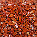 Крихта Червона яшма 5-7 мм без отвору, галтовка з натурального каменю, ціна за 10 грам, фото 9