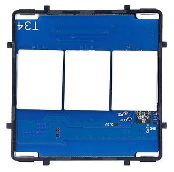 Механізм сенсорного вимикача 1DAL | 3 клавіші, з нулем (B-6301N)