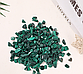 Крихта Малахіт 5-7 мм без отвору, галтовка з натурального каменю, ціна за 10 грам, фото 8