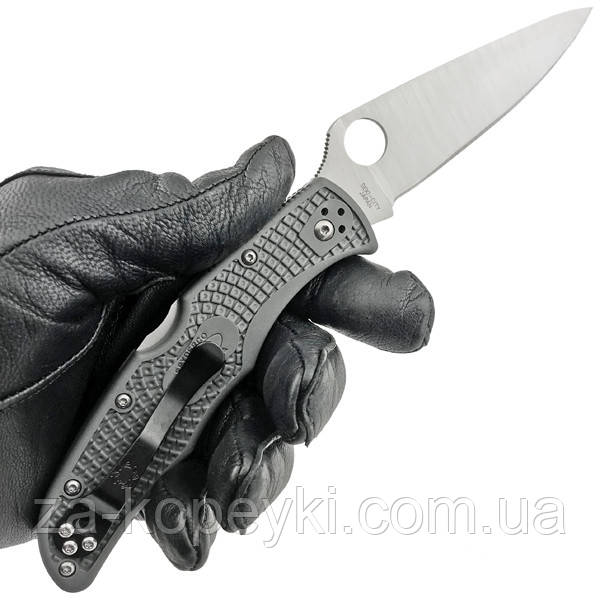 Ніж Spyderco Endura 4 C Китай Сірий