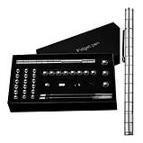 Набір магнітна ручка конструктор Polar Pen + стилус Срібло, фото 3