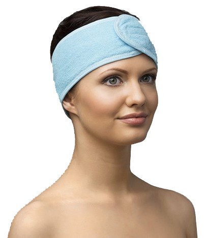 Пов'язка косметологічна на липучці (махрова)