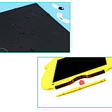 Дитячий графічний планшет для малювання Animals Writing Tablet LCD зі стилусом Блакитний, фото 8