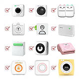 Папір для дитячого міні принтера з термодруком Mini printer 1шт, фото 5