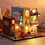Бук Нук Кав'ярня Book Nook  Coffee Slow Time DIY House ES-007 Інтер'єрний конструктор, фото 3