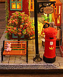 Бук Нук Кав'ярня Book Nook  Coffee Slow Time DIY House ES-007 Інтер'єрний конструктор, фото 8