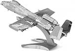 Металевий 3D пазл конструктор Американський штурмовик A-10 Warthog S013, фото 3