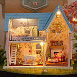Румбокс музичний Вишневий Садок 3D конструктора DIY Cute Room ZQW-2016, фото 6