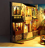 Бук Нук Водна Алея Book Nook Water Alley Інтер'єрний конструктор DIY TC-10 + купол, фото 6