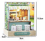 Румбокс Конструктор 3D Час десерту DIY Dessert Time без оригінальної коробки QT-086, фото 9