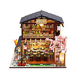 Румбокс Японський Суші-Ресторан 3D інтер'єрний конструктор Gibbon Sushi M2011 + купол, фото 4