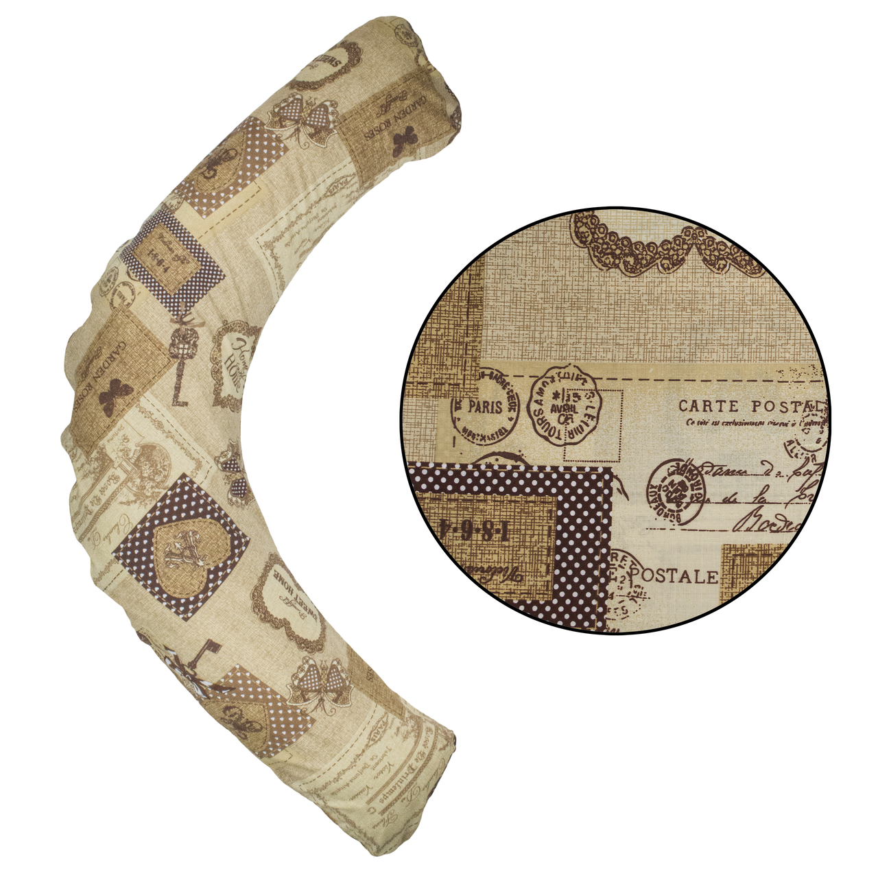 Наволочка на подушку для вагітних та годування Бумеранг 148х66 см Прованс, фото 1