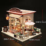Румбокс CHOCOLATIER Roombox Інтер'єрний конструктор Кондитерська шоколадниця С007 + купол, фото 4