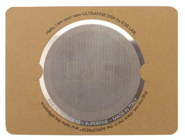 Фільтр E&B Lab Aeropress Filter Screen 150 Micron багаторазовий для Аеропреса Фільтр E&B Lab Aeropress Filter Screen 150 Micron багаторазовий для Аеропреса