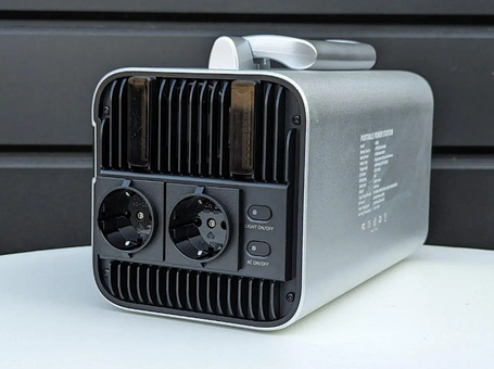 Портативна зарядна станція 600Вт (1000Вт max) 577Вт·год 156000мА·год 220В NCM Protester PRO-PS600D, фото 1