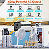 Портативна зарядна станція 600Вт (1000Вт max) 577Вт·год 156000мА·год 220В NCM Protester PRO-PS600D, фото 9