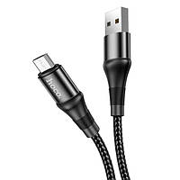 Кабель Micro USB 1.0 m HOCO X50 Excellent charging чорний (коробка)