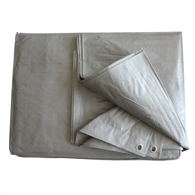 Тент от дождя и снега "Plandeka", 100g\m², 6х10м. Ламінований з кільцями. Пологи., фото 1