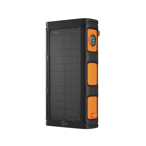 УМБ Power Bank КВАНТ WSC37 30000mAh із сонячною панеллю, динамо-машиною і компасом