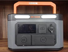 Портативна зарядна станція 1000Вт (2000Вт max) 999Вт·год 270000мА·год 220В Li-ion Protester PRO-PS1000F, фото 4