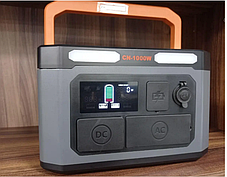 Портативна зарядна станція 1000Вт (2000Вт max) 999Вт·год 270000мА·год 220В Li-ion Protester PRO-PS1000F, фото 3