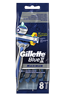 Одноразові бритви для гоління чоловічі Gillette Blue 2 Max 8 шт 8700216169066