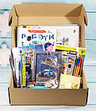 Подарунковий бокс для хлопчика з канцелярією для творчості 03, фото 3